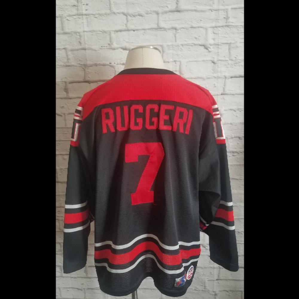 Trenton Titans Ruggeri #7 Game Worn Jersey ECHL - Picture 2 of 7